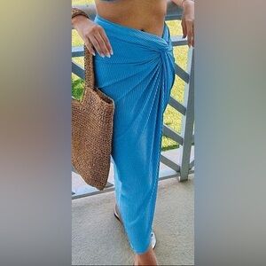 Andros Sarong - Dream Blue Wide Rib - Dream Blue Wide Rib / M/L - worn once